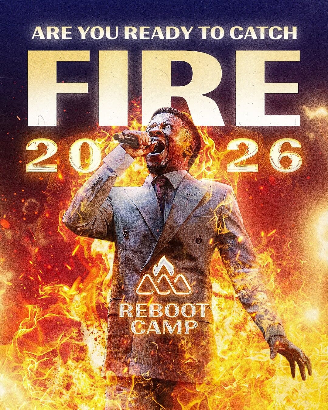 Reboot Camp North America fire flyer